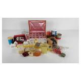 Fancy soap, Juicy perfume,  jewelry chest, salts,