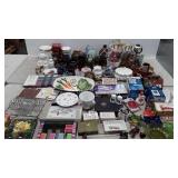 Mixed group, coffee flavorings, scent warmers,