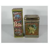 Advertising, includes Pasta tin and Heinz