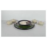 Kitchenwares, includes artist signed platter and