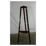 Partial easel, wood, no tray