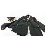 USArmy Airborne Major uniform, with hats, belt,