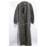 Military-style rubber coveralls, zippers are