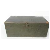 Military style trunk, 32 x 16 x 13