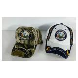 Two new West Virginia ball caps