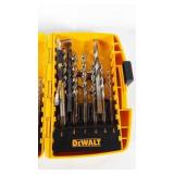 DeWalt drill bit case with bits