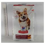 Hills science diet dog food, 35 pound unopened