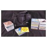 Case full of CDs, lots of country titles