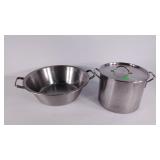 Large 16.5 diameter handled pan, steam pot