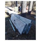 Garage Door Panels, 8ft wide with few pcs of