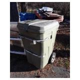 Wheeled Trash Container