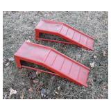 Set of Metal Car Ramps