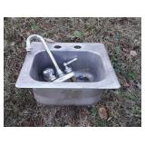 12" Stainless Bar type Sink