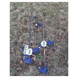 3-Quick Grip Clamps, one new others used still
