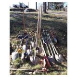 Long Handled Tools Group, shovels of all types,