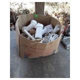 PVC Fittings Box lot of various styles and sizes