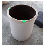 10 Gallon Pottery Crock, Crown Seal Logo