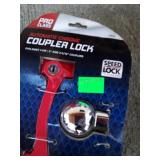 Trailer Coupler Security Lock, new condition with
