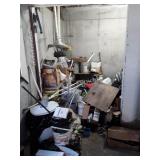 Room Salvage Rights Contents, Flashing, nails,