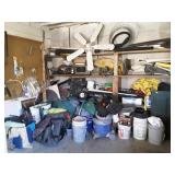 This and That Contents. Peg Board, buckets,