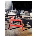 Skil 10" Table Saw with Floor Stand, non-tested