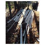 PVC Pipe Lot, as shown various sizes, buyer takes