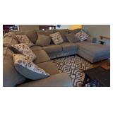 4pc Sectional Sofa, Lounge With corner and 2