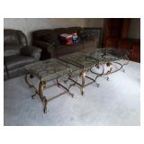 3pc Living Room Coffee and End Table Set
