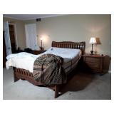 5pc Bedroom Suite. Queen Size Beauty Rest Bed