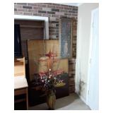 3pc Home Goods Decorating Accessories Group, Art