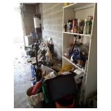 Garage Wall Contents Lot, shelf, Automotive