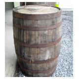 Oak Whiskey Barrel, Full Size Complete