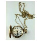 Antique lady Suffolk gold filled pocket watch