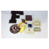 Harvard University band patch, F patch, school