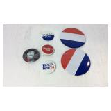 Joker and political pins