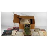 Large group of piano sheet music, mostly