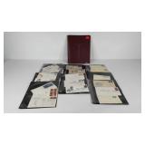 Stamps, Mint Sheet file vinder and pages of first
