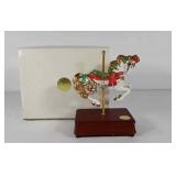 Heritage House porcelain carousel horse music