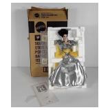 Mattel Porcelain Barbie, Silver Starlight second