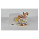 Heritage House porcelain carousel horse music