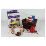 Dog lovers group, Kong chew toy with treats,