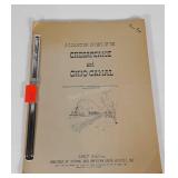 1967 edition Chesapeake and Ohio Canal maps,