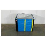 Reinforced nylon tote, 28 x 19 x 24, collapses