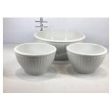 3 pieces of Coventry fine porcelain bowls