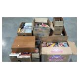 Skid lot: includes cds, vhs tapes, these items