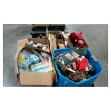 Skid lot: includes plush toys, wall art, craft