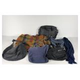 Ladies accessories,  Lands End suede purse,