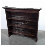 Antique Oak China Closet Hutch Top portion only.