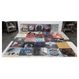 Rock vinyl records, Rolling Stones, Bob Dylan,