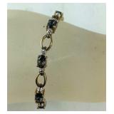 Mystic Topaz & Genuine Diamond Tennis Bracelet,